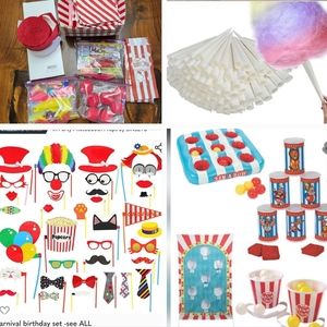 Carnival birthday set -see ALL